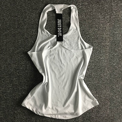 Women Sleeveless Fitness Vest  Exercise Workout Sports T-Shirts Fitness Running Sport Vest Yoga top Gym Clothing T-Shirt
