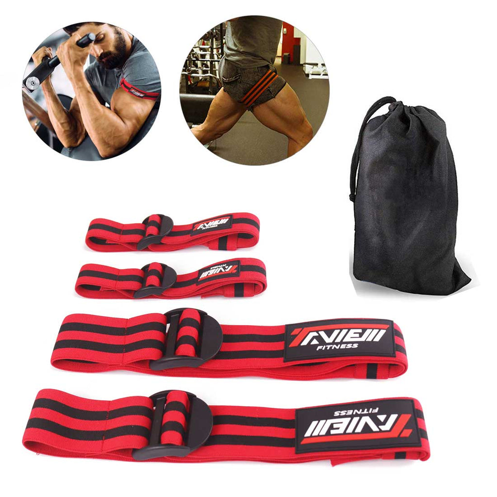 Fitness Occlusion Training Bands Bodybuilding Weight Blood Flow Restriction Bands Arm Leg Wraps Fast Muscle Growth Gym Equipment