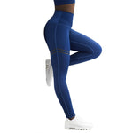 2019 Women Sport Pants Sexy Push Up Gym Sport Leggings Women Running Tights Skinny Joggers Pants Compression Gym Pants Soft