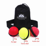 Boxing Reflex Speed Punch Ball Training Hand Eye Coordination with Headband Improve Reaction Muay Thai Gym Exercise Equipment