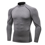 Hot Quick Dry Compression Sport Shirt men Running Fitness t Shirt Tight rashgard Soccer Basketball Jersey Gym Demix Sportswear